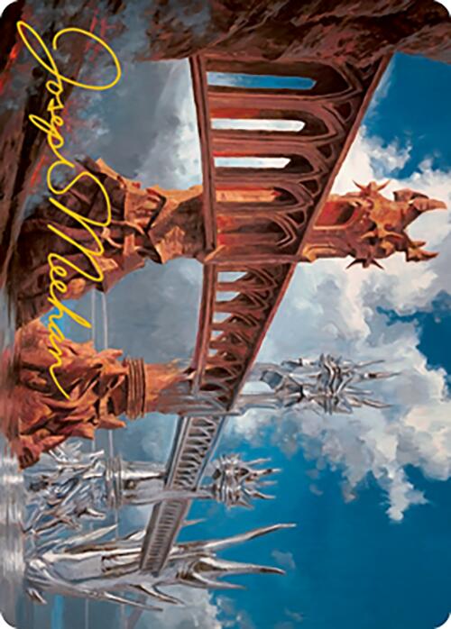 Silverbluff Bridge Art Card (Gold-Stamped Signature) [Modern Horizons 2 Art Series] | Anubis Games and Hobby