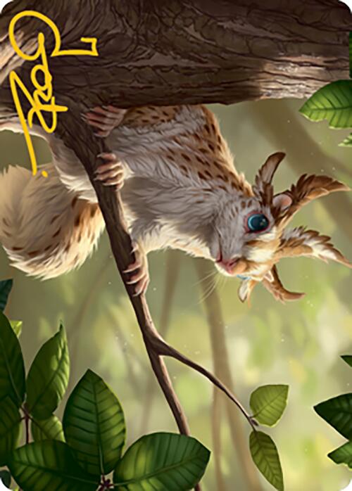 Squirrel Sovereign Art Card (Gold-Stamped Signature) [Modern Horizons 2 Art Series] | Anubis Games and Hobby