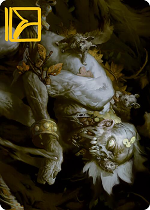 Nested Shambler Art Card (Gold-Stamped Signature) [Modern Horizons 2 Art Series] | Anubis Games and Hobby