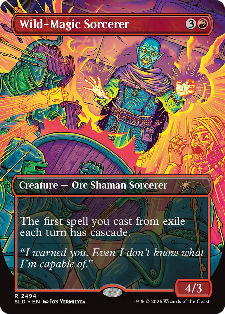 Wild-Magic Sorcerer [Secret Lair Drop Series] | Anubis Games and Hobby