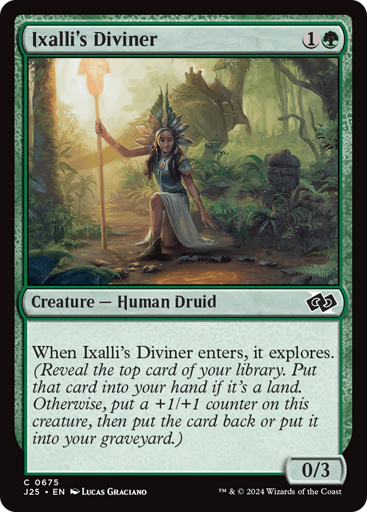 Ixalli's Diviner [Foundations Jumpstart] | Anubis Games and Hobby