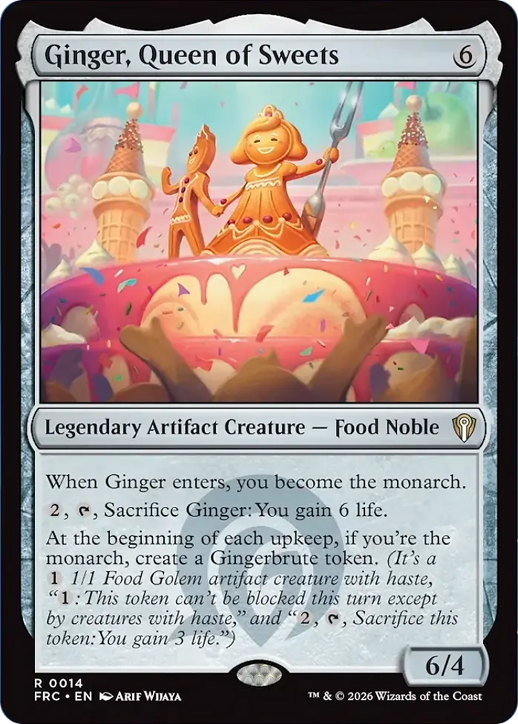 Ginger, Queen of Sweets [Reality Fracture Commander] | Anubis Games and Hobby