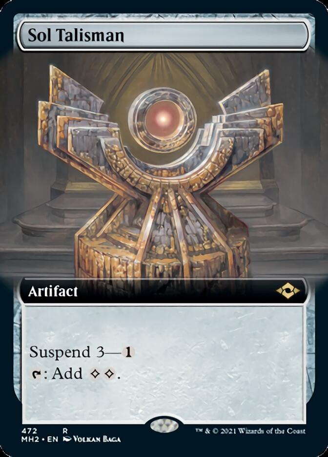 Sol Talisman (Extended Art) [Modern Horizons 2] | Anubis Games and Hobby