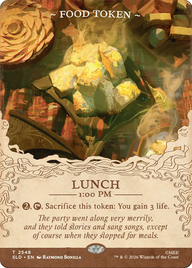 Food Token (2548) [Secret Lair Drop Series] | Anubis Games and Hobby