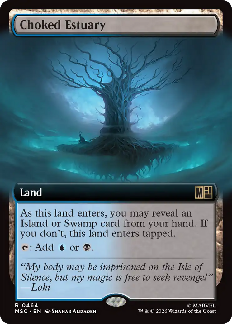 Choked Estuary (Extended Art) [Marvel Super Heroes Commander] | Anubis Games and Hobby