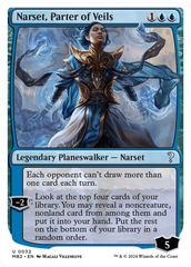 Narset, Parter of Veils (White Border) [Mystery Booster 2] | Anubis Games and Hobby