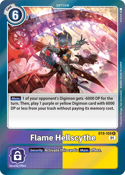 Flame Hellscythe [BT8-109] [New Awakening] | Anubis Games and Hobby