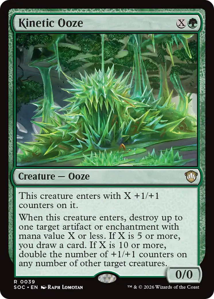 Kinetic Ooze [Secrets of Strixhaven Commander] | Anubis Games and Hobby