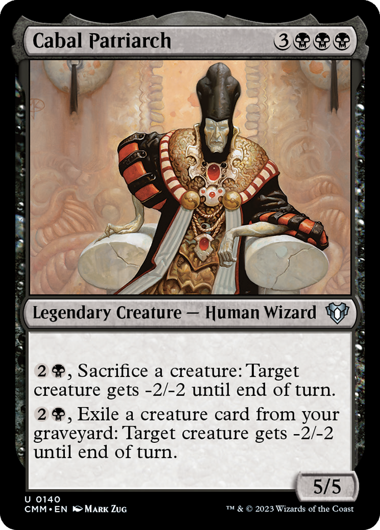 Cabal Patriarch [Commander Masters] | Anubis Games and Hobby