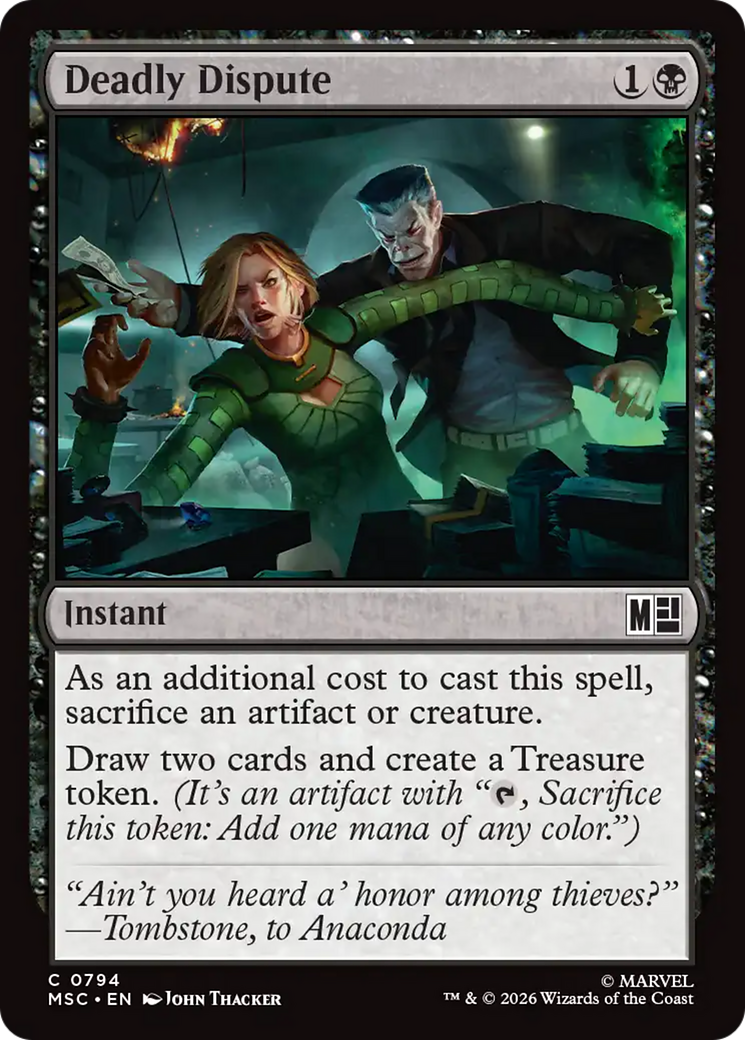 Deadly Dispute [Marvel Super Heroes Commander] | Anubis Games and Hobby