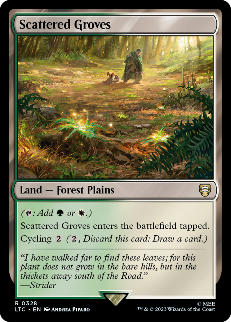 Scattered Groves [The Lord of the Rings: Tales of Middle-Earth Commander] | Anubis Games and Hobby