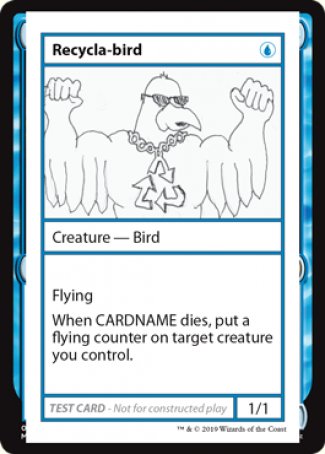 Recycla-bird (2021 Edition) [Mystery Booster Playtest Cards] | Anubis Games and Hobby