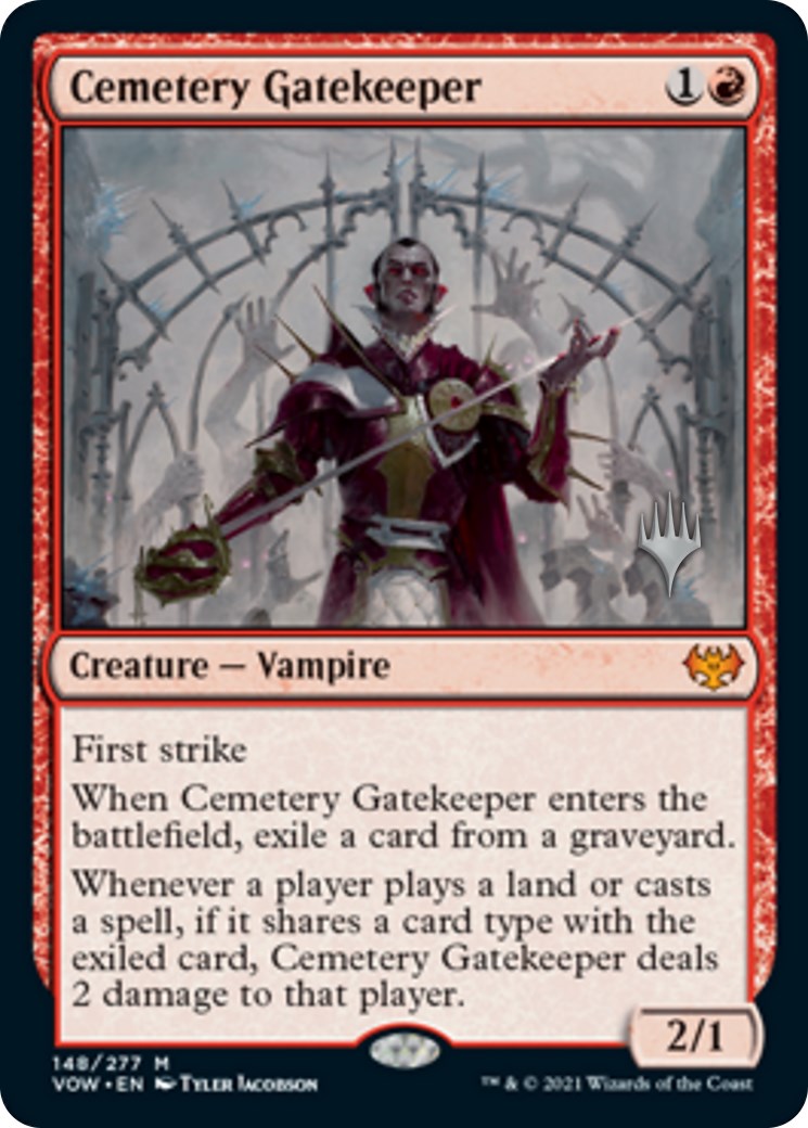Cemetery Gatekeeper [Aetherdrift Promos] | Anubis Games and Hobby