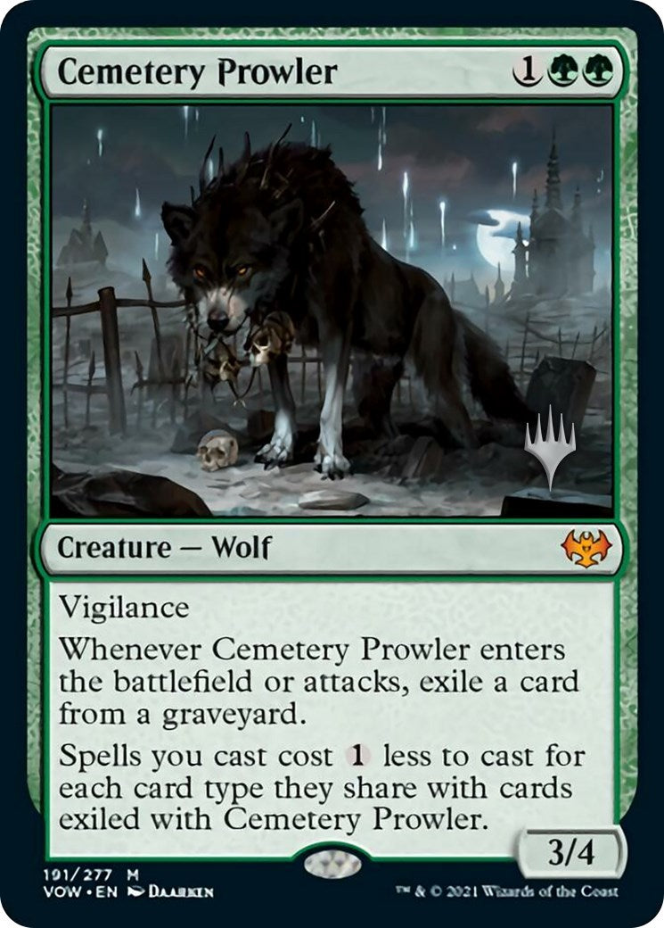 Cemetery Prowler (Promo Pack) [Aetherdrift Promos] | Anubis Games and Hobby