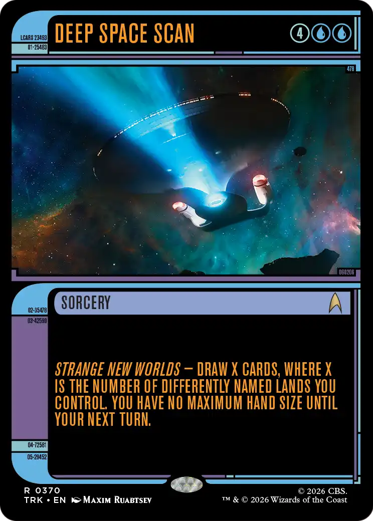 Deep Space Scan (Showcase) [Star Trek] | Anubis Games and Hobby