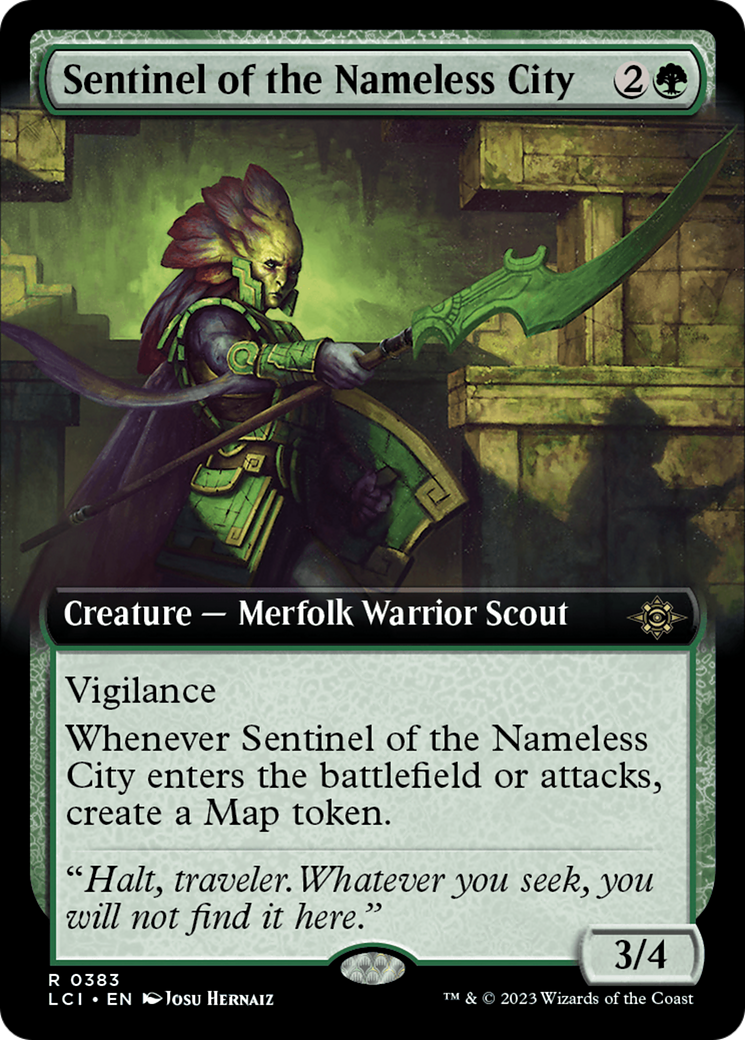 Sentinel of the Nameless City (Extended Art) [The Lost Caverns of Ixalan] | Anubis Games and Hobby