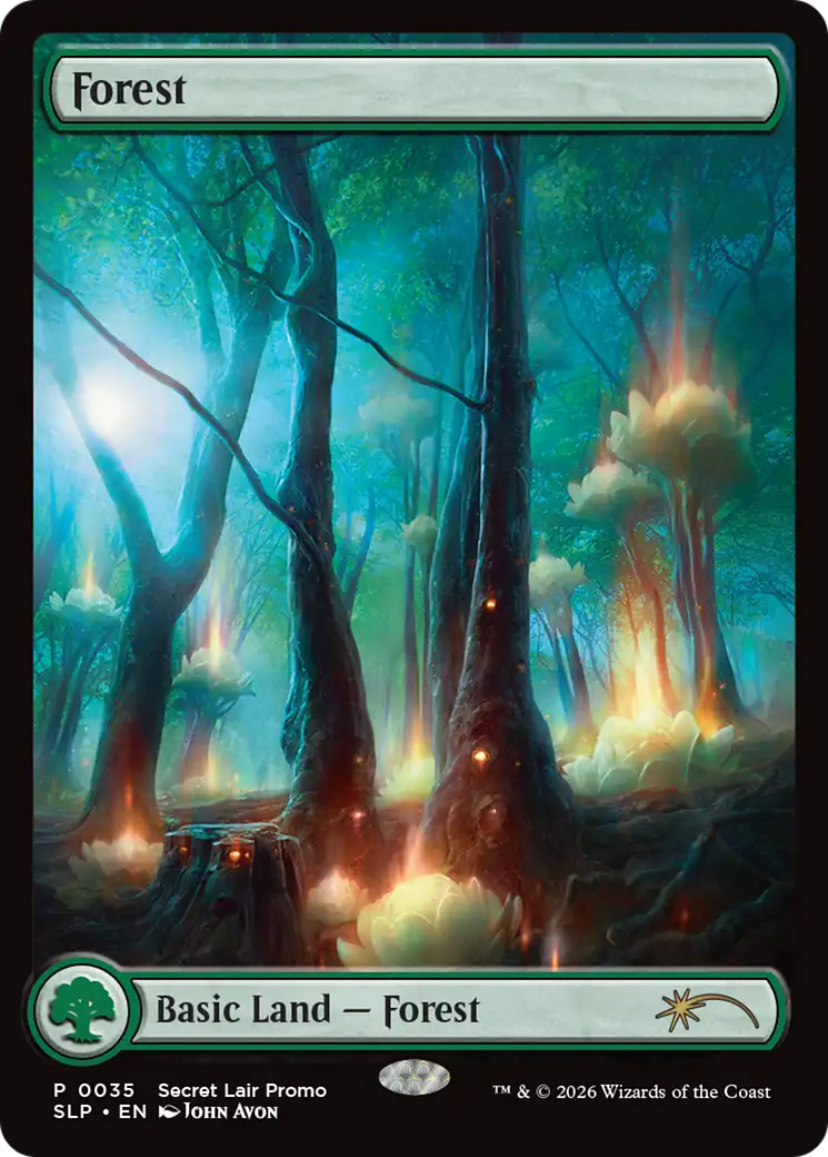 Forest (0035) [Secret Lair Showdown] | Anubis Games and Hobby