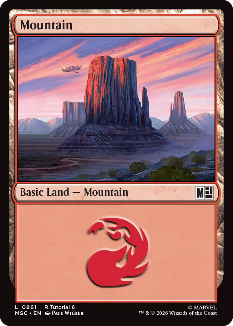 Mountain (0861) [Marvel Super Heroes Commander] | Anubis Games and Hobby