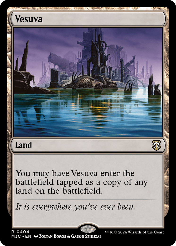 Vesuva (Ripple Foil) [Modern Horizons 3 Commander] | Anubis Games and Hobby