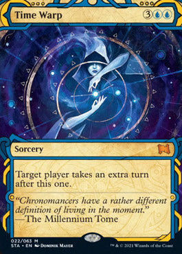 Time Warp (Foil Etched) [Strixhaven: Mystical Archive] | Anubis Games and Hobby