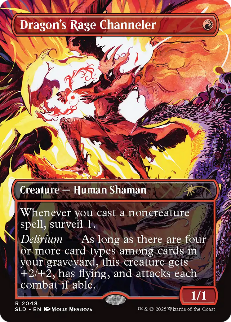 Dragon's Rage Channeler (2048) (Rainbow Foil) [Secret Lair Drop Series] | Anubis Games and Hobby