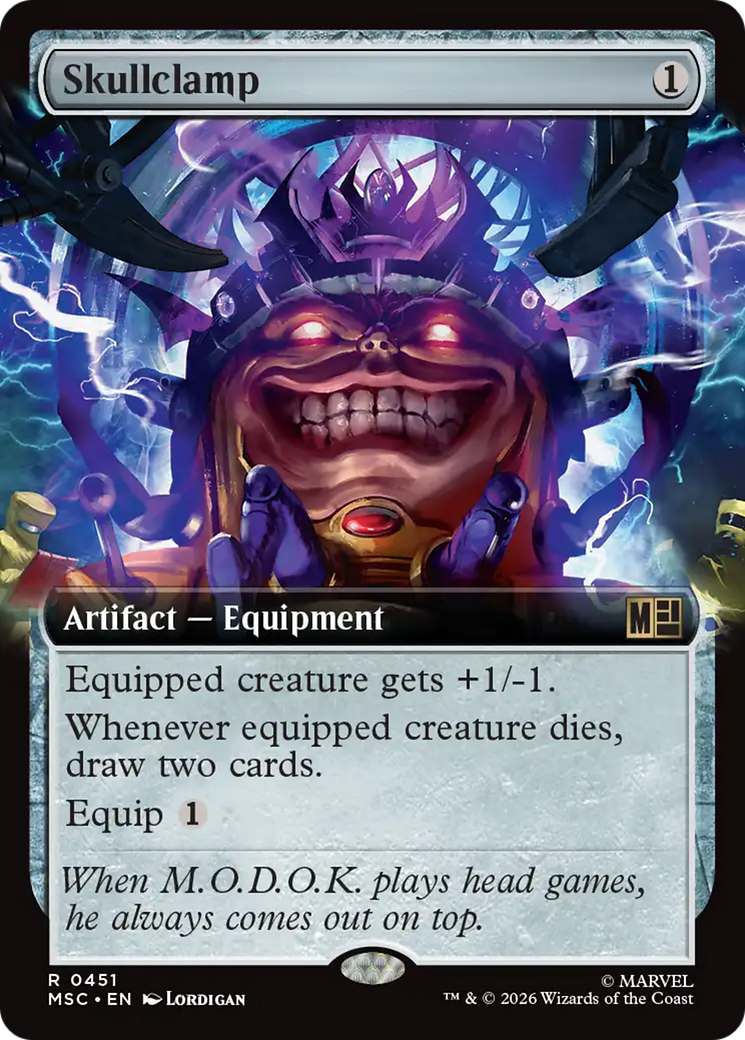 Skullclamp (Extended Art) [Marvel Super Heroes Commander] | Anubis Games and Hobby