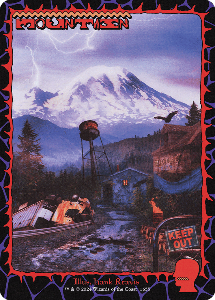 Mountain (1655) (Rainbow Foil) [Secret Lair Drop Series] | Anubis Games and Hobby