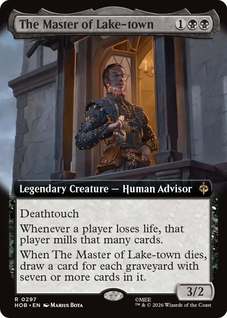 The Master of Lake-town (Extended Art) [The Hobbit] | Anubis Games and Hobby
