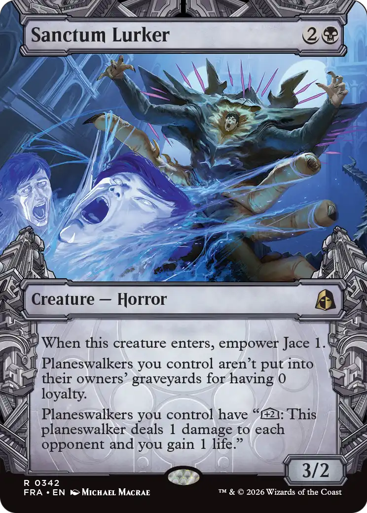 Sanctum Lurker (Showcase) [Reality Fracture] | Anubis Games and Hobby