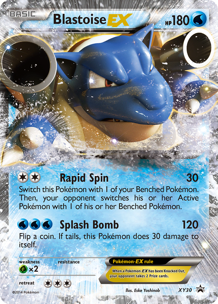 Blastoise EX (XY30) [XY: Black Star Promos] | Anubis Games and Hobby