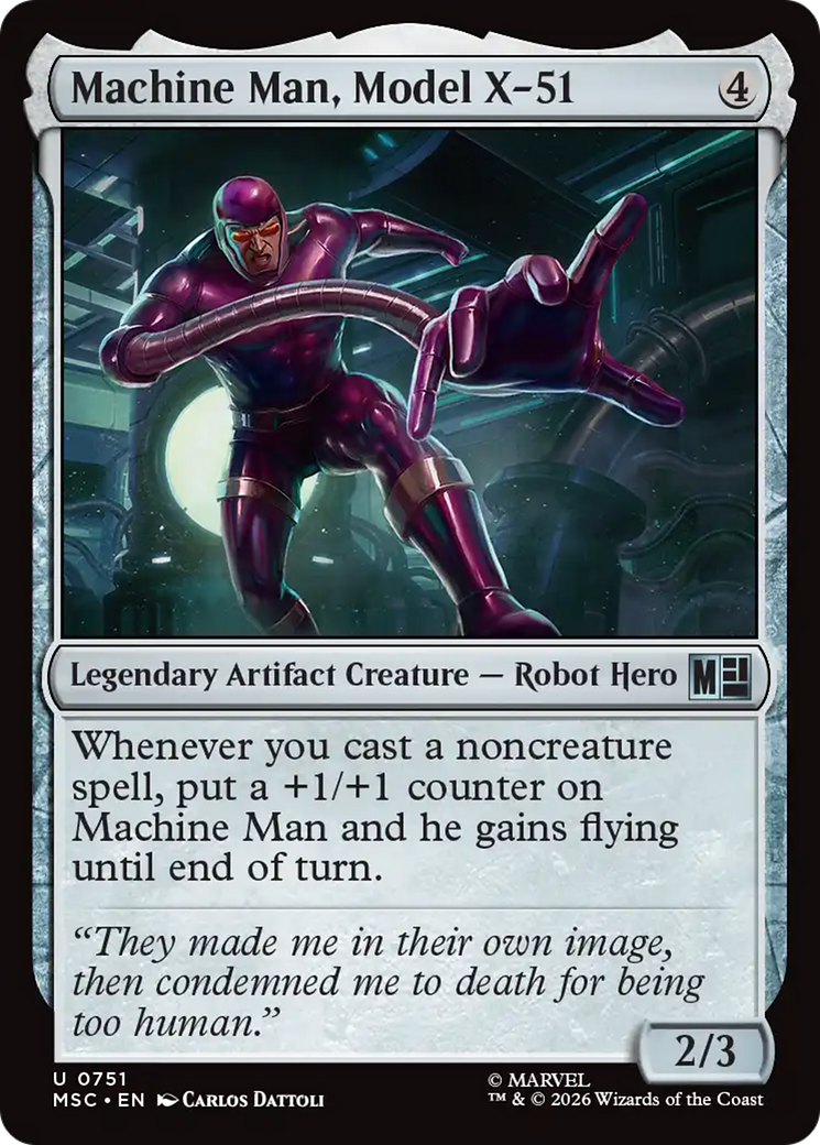 Machine Man, Model X-51 [Marvel Super Heroes Commander] | Anubis Games and Hobby
