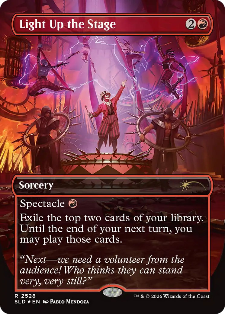 Light Up the Stage [Secret Lair Drop Series] | Anubis Games and Hobby