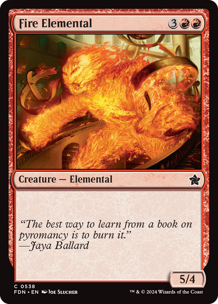 Fire Elemental [Foundations] | Anubis Games and Hobby