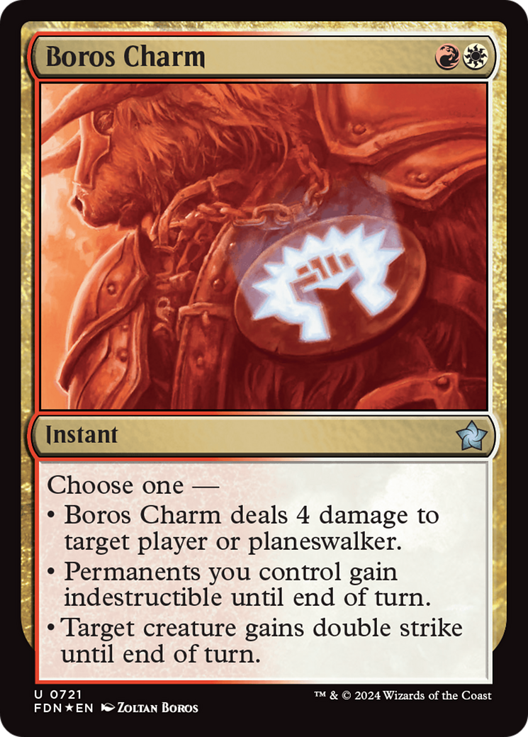 Boros Charm [Foundations] | Anubis Games and Hobby