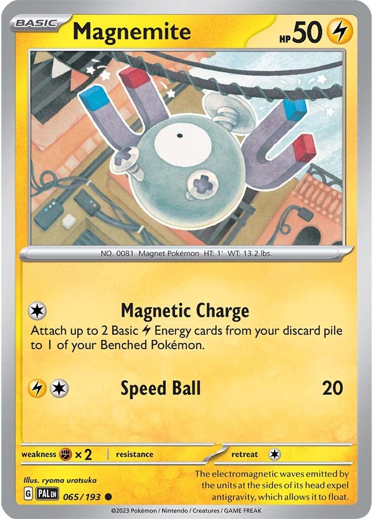 Magnemite (065/193) [Scarlet & Violet: Paldea Evolved] | Anubis Games and Hobby