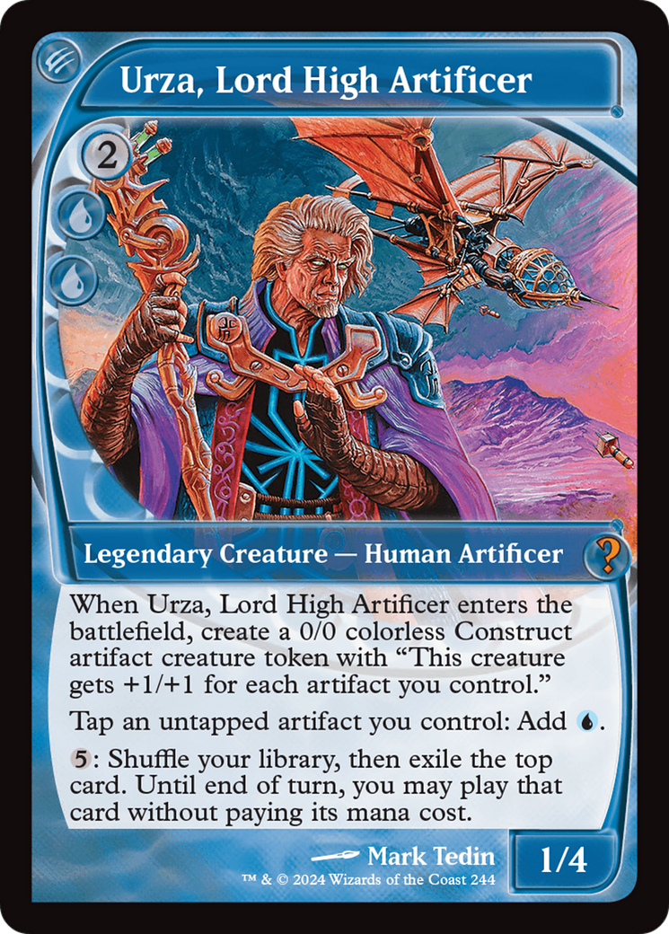 Urza, Lord High Artificer (Future Sight) [Mystery Booster 2] | Anubis Games and Hobby