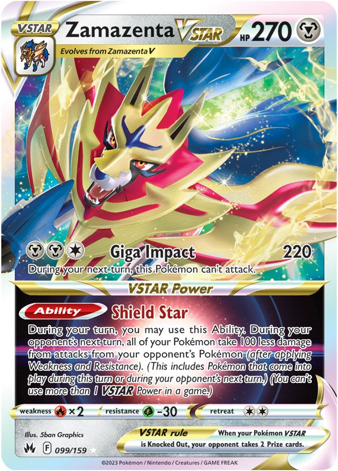 Zamazenta VSTAR (099/159) [Sword & Shield: Crown Zenith] | Anubis Games and Hobby