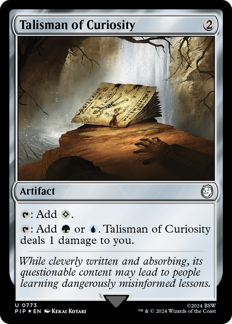 Talisman of Curiosity (Surge Foil) [Fallout] | Anubis Games and Hobby