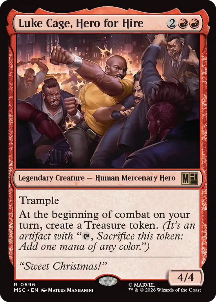 Luke Cage, Hero for Hire [Marvel Super Heroes Commander] | Anubis Games and Hobby
