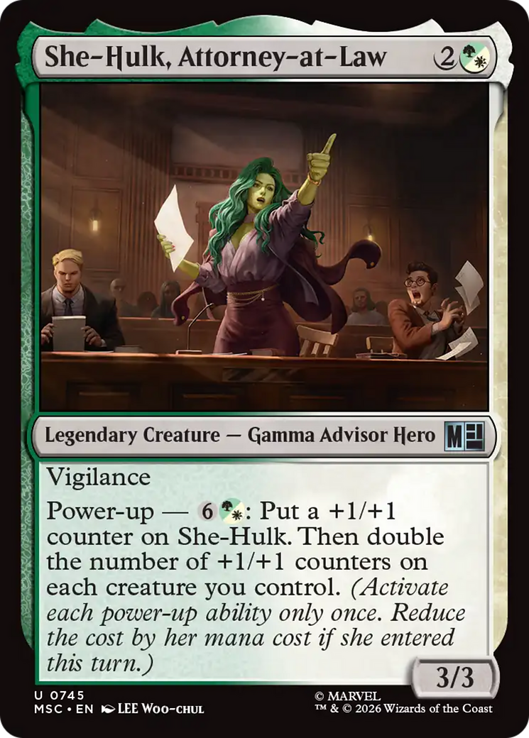 She-Hulk, Attorney-at-Law [Marvel Super Heroes Commander] | Anubis Games and Hobby