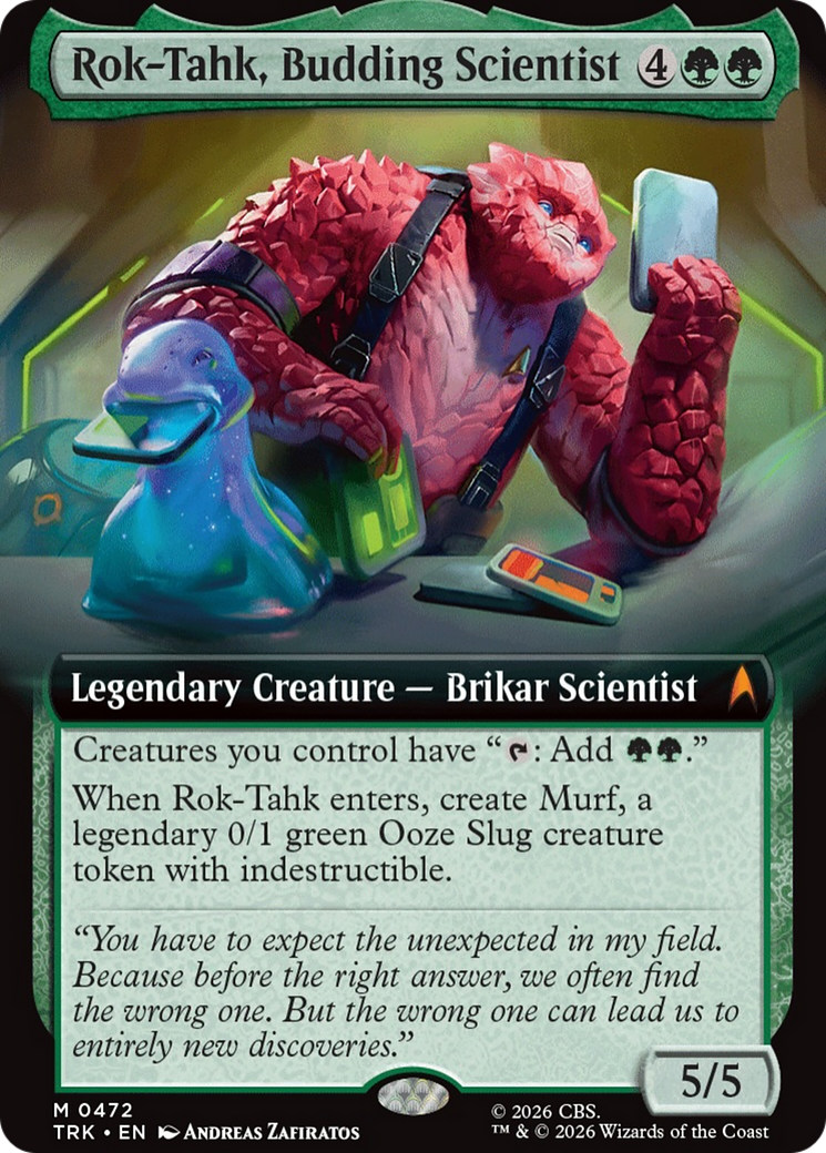 Rok-Tahk, Budding Scientist (Extended Art) [Star Trek] | Anubis Games and Hobby