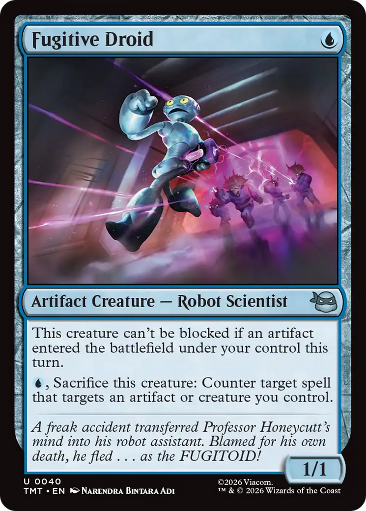 Fugitive Droid [Teenage Mutant Ninja Turtles] | Anubis Games and Hobby