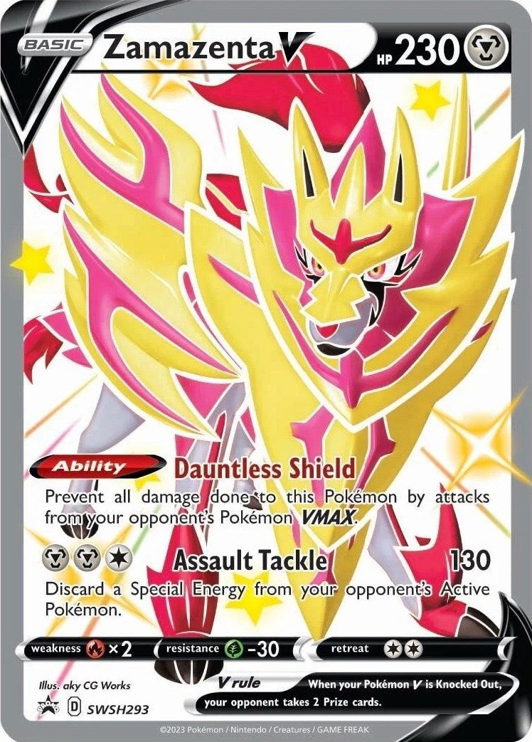 Zamazenta V (SWSH293) [Sword & Shield: Black Star Promos] | Anubis Games and Hobby