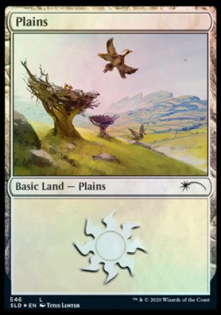 Plains (Feathered Friends) (546) [Secret Lair Drop Promos] | Anubis Games and Hobby