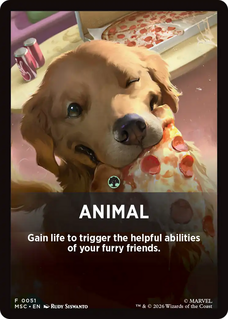 Animal Theme Card [Marvel Super Heroes Commander] | Anubis Games and Hobby