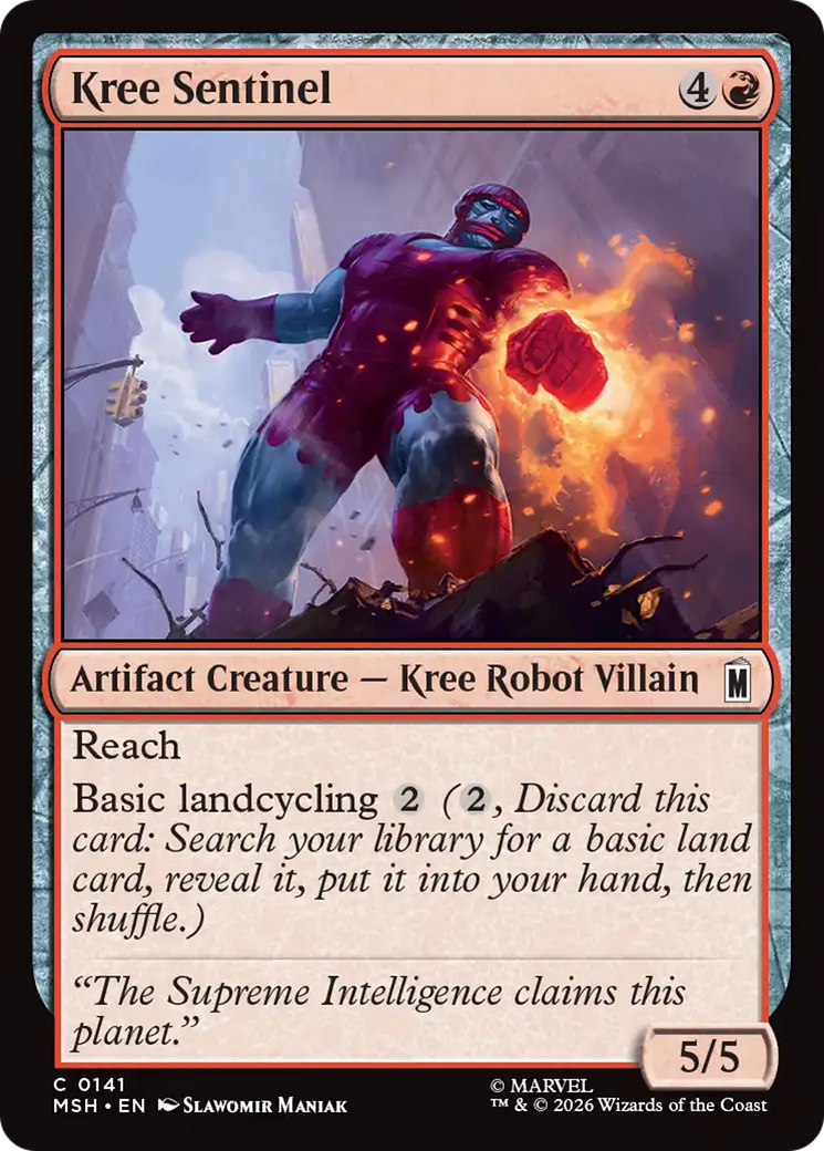 Kree Sentinel [Marvel Super Heroes] | Anubis Games and Hobby