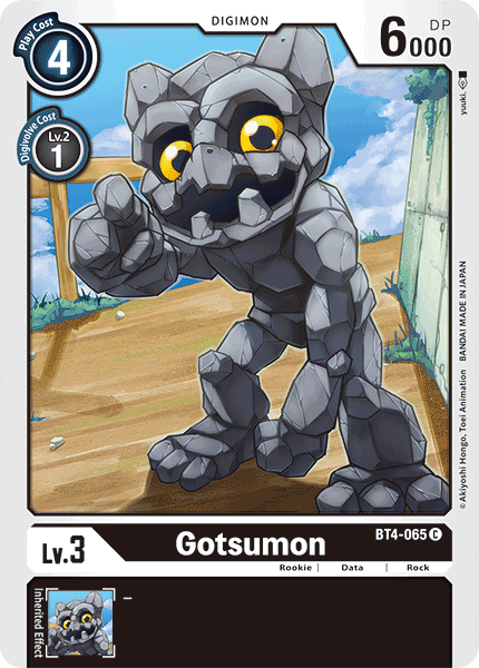 Gotsumon [BT4-065] [Great Legend] | Anubis Games and Hobby