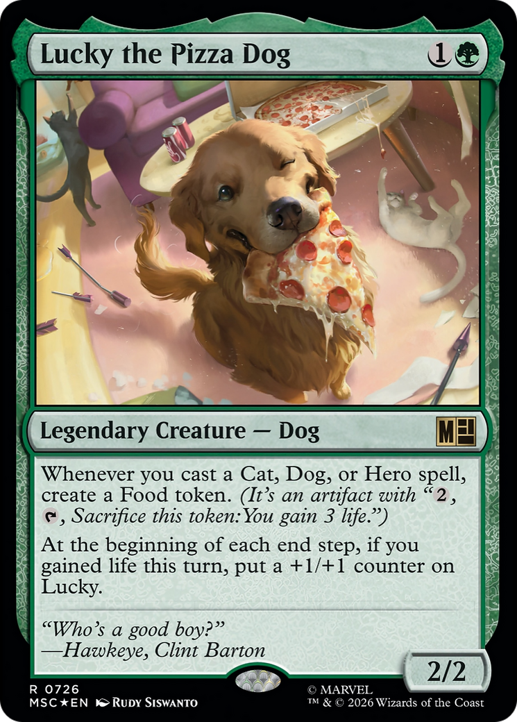 Lucky the Pizza Dog [Marvel Super Heroes Commander] | Anubis Games and Hobby