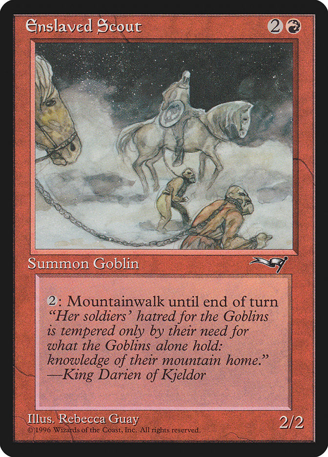 Enslaved Scout (Horse Art) [Alliances] | Anubis Games and Hobby