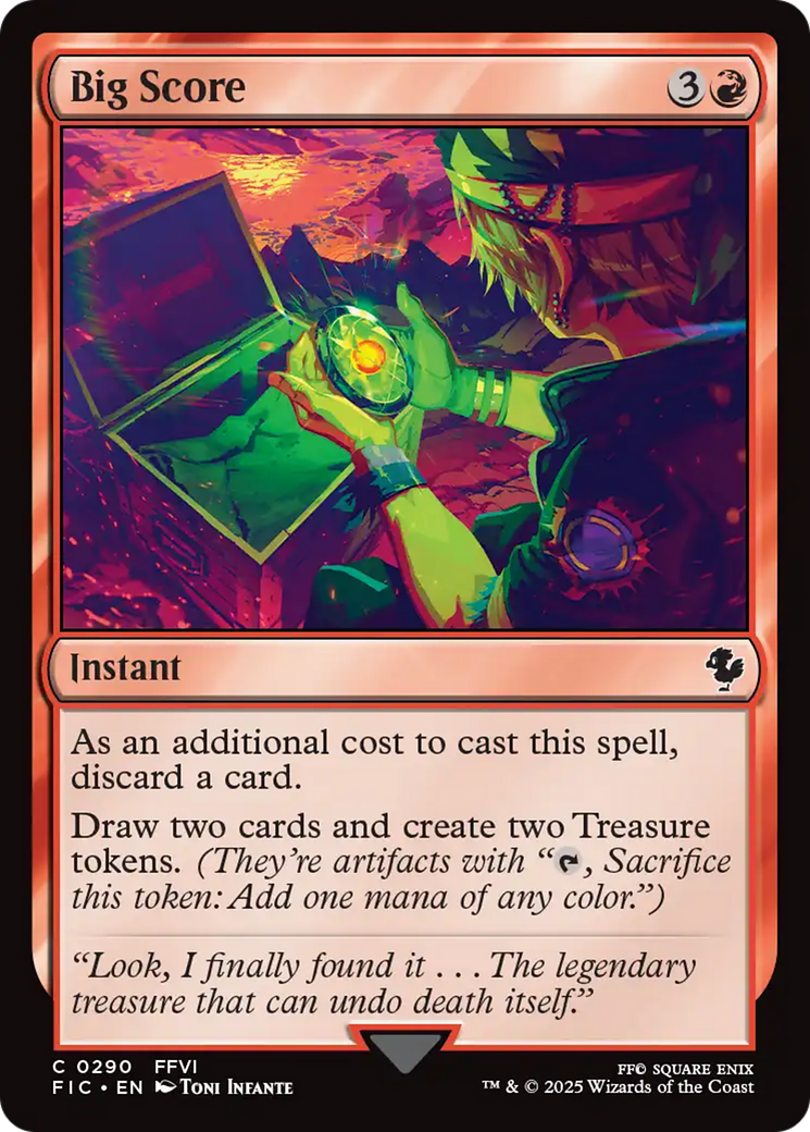 Big Score [FINAL FANTASY Commander] | Anubis Games and Hobby